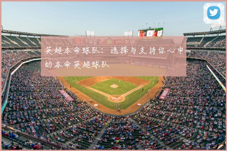英超本命球队：选择与支持你心中的本命英超球队