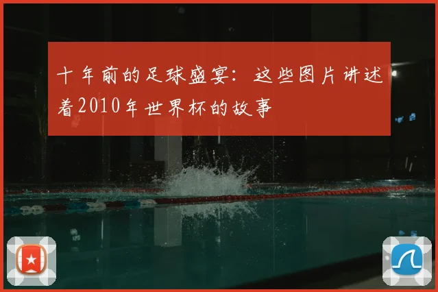 十年前的足球盛宴:这些图片讲述着2010年世界杯的故事