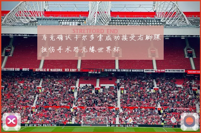 马竞确认卡尔多索成功接受右脚踝扭伤手术恐无缘世界杯