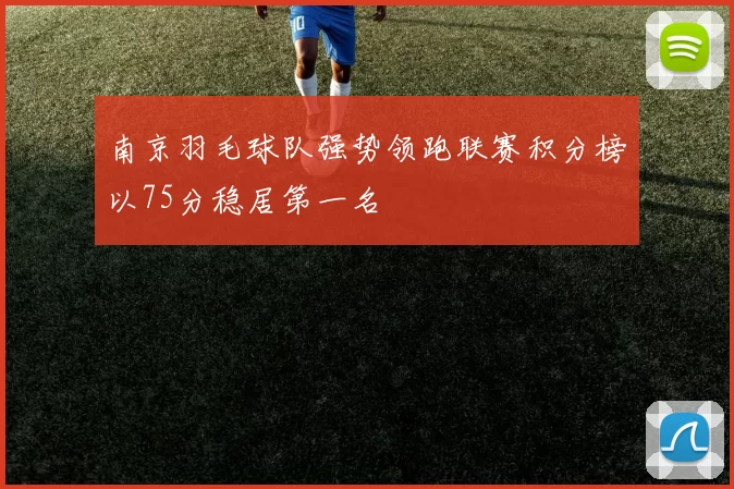 南京羽毛球队强势领跑联赛积分榜以75分稳居第一名