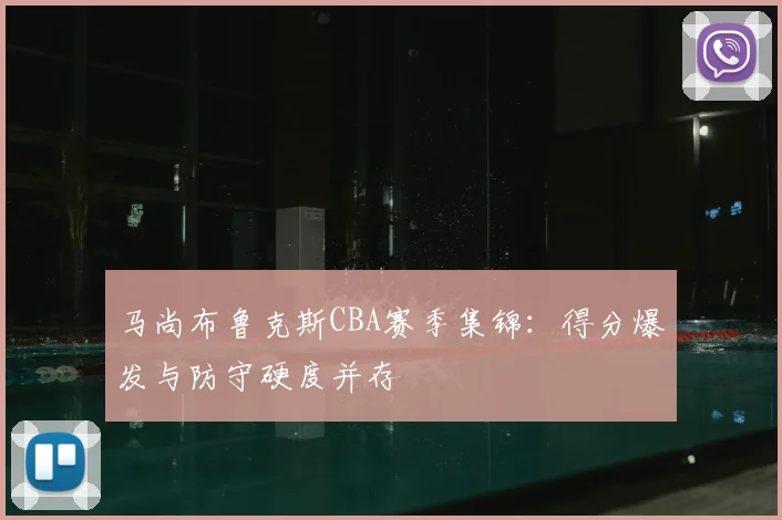 马尚布鲁克斯CBA赛季集锦:得分爆发与防守硬度并存